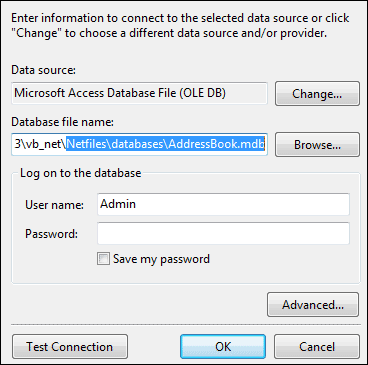 data_source_wizard4b Selecting a database to connect to