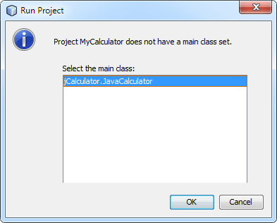 run_project-1 Run Project, selecting a  main method