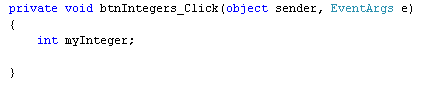 button_code_int2 An Integer variable in C#