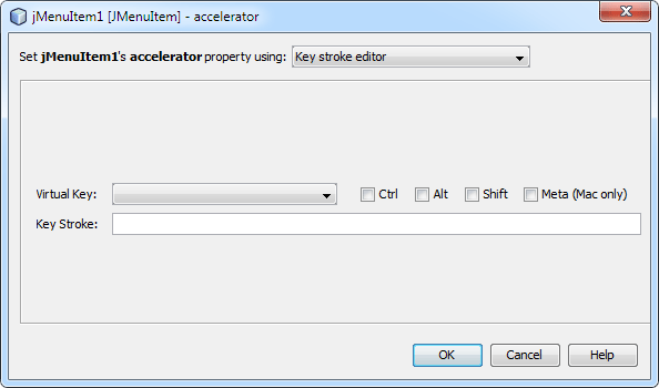 menu_item_shortcut_props2-1 The accelerator dialogue box