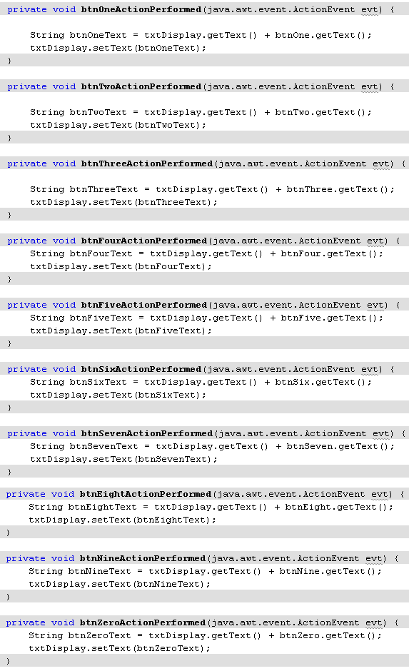 button_code_numbers The code for all the number buttons on our Java Calculator